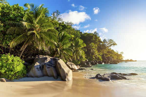 Anse Georgette, Praslin island, Seychelles, Africa