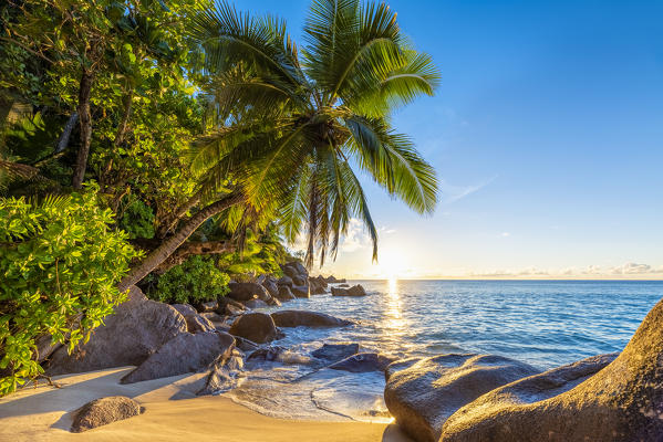 Anse Georgette, Praslin island, Seychelles, Africa