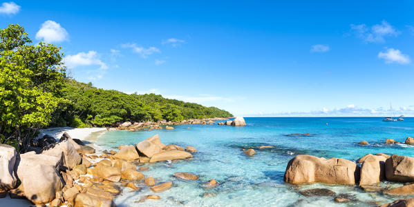 Anse Lazio beach, Praslin island, Seychelles, Africa
