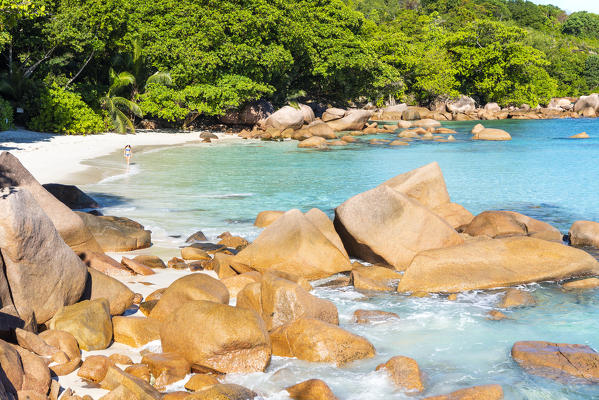 Anse Lazio beach, Praslin island, Seychelles, Africa