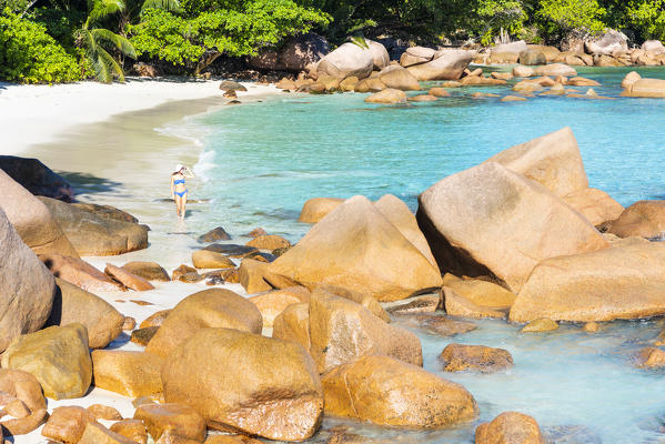 Anse Lazio beach, Praslin island, Seychelles, Africa