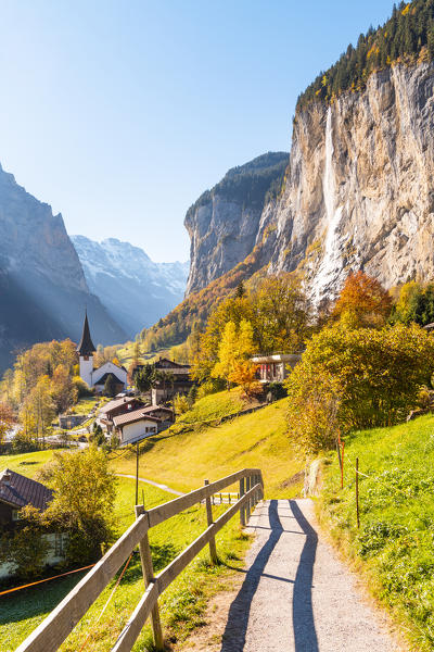 Lauterbrunnen, Canton of Bern, Switzerland, Europe
