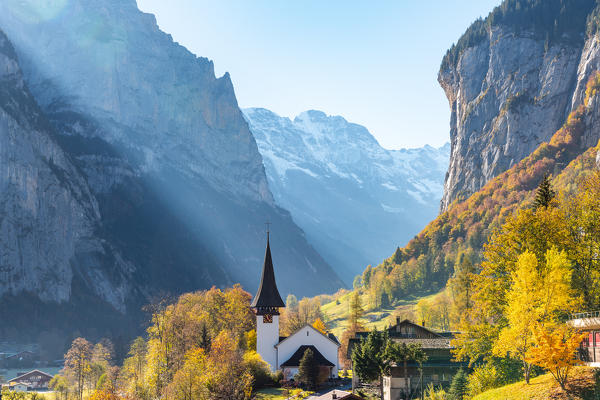 Lauterbrunnen, Canton of Bern, Switzerland, Europe