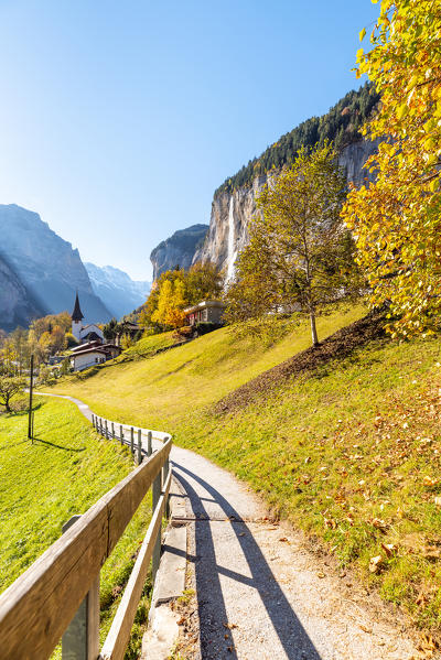 Lauterbrunnen, Canton of Bern, Switzerland, Europe