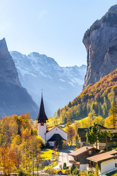 Lauterbrunnen, Canton of Bern, Switzerland, Europe