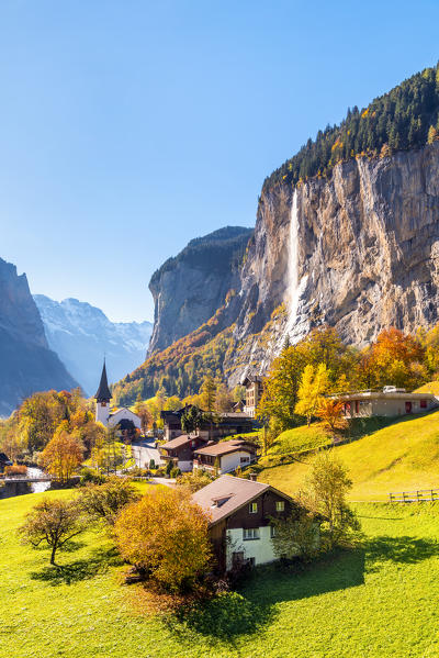 Lauterbrunnen, Canton of Bern, Switzerland, Europe