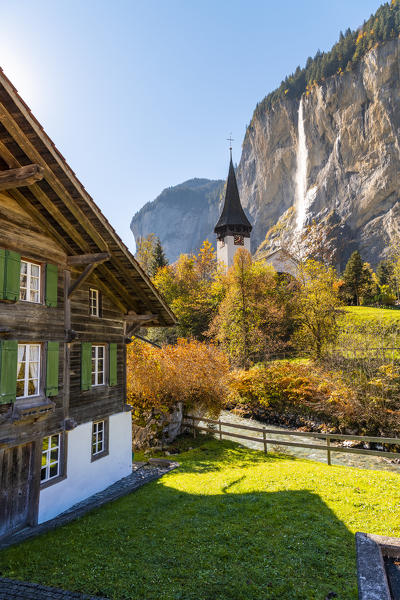 Lauterbrunnen, Canton of Bern, Switzerland, Europe