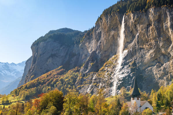 Lauterbrunnen, Canton of Bern, Switzerland, Europe