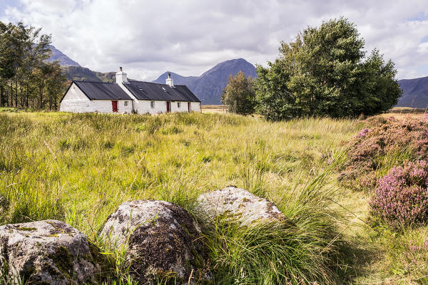 Blackrock Cottage, Rannoch Moor, Glencoe (Glen Coe), Western Highlands, Highlands Region, Scotland, UK