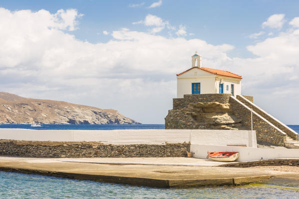 Church St. Thalassini, Andros, Cyclades Archipelago, Greece, Europe