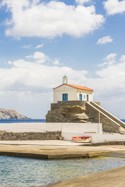 Church St. Thalassini, Andros, Cyclades Archipelago, Greece, Europe