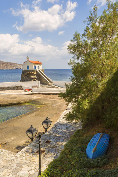 Church St. Thalassini, Andros, Cyclades Archipelago, Greece, Europe