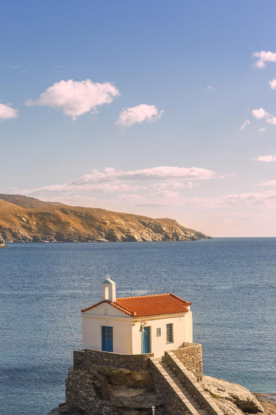 Church St. Thalassini, Andros, Cyclades Archipelago, Greece, Europe