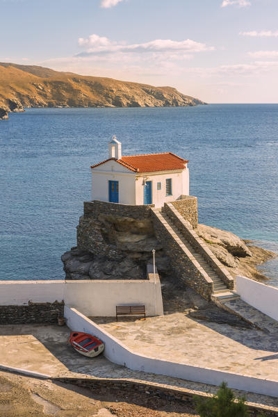 Church St. Thalassini, Andros, Cyclades Archipelago, Greece, Europe