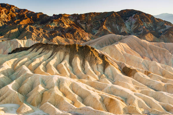 Zabriskie Point, Death Valley National Park, Inyo County, California, North America, USA