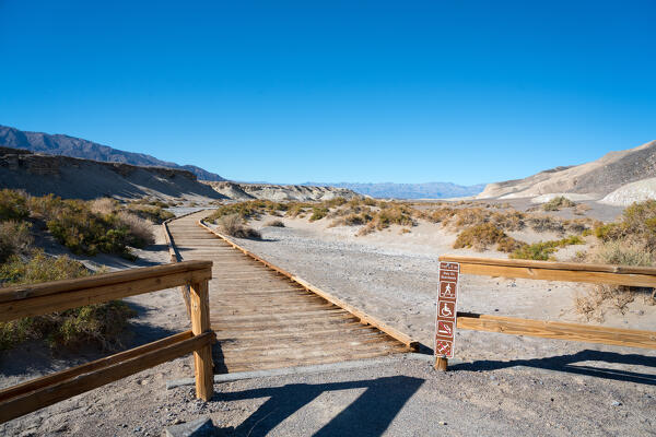 Salt Creek trail, Death Valley, Inyo County, California, North America, USA