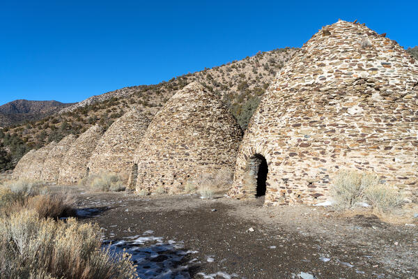 Wildrose Charcoal Kilns, Death Valley National Park, Inyo County, California, North America, USA
