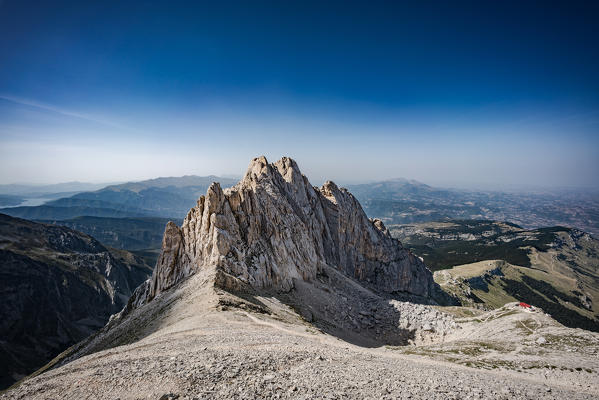 East face of Corno Piccolo, Gran Sasso; Teramo province, Abruzzo, Italy, Europe