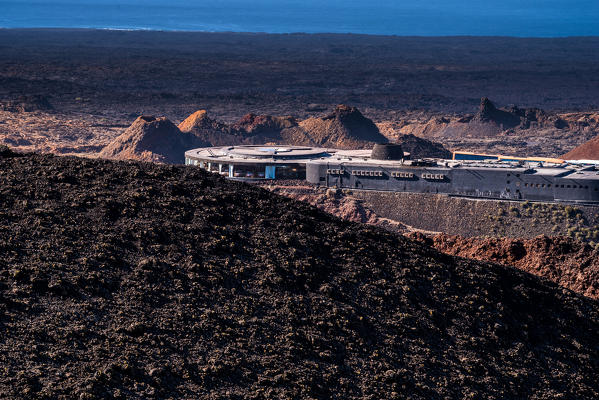 A restaurant progected by Cesar Manrique in Timanfaya National Park, Lanzarote, Canary Island, Spain,Europe