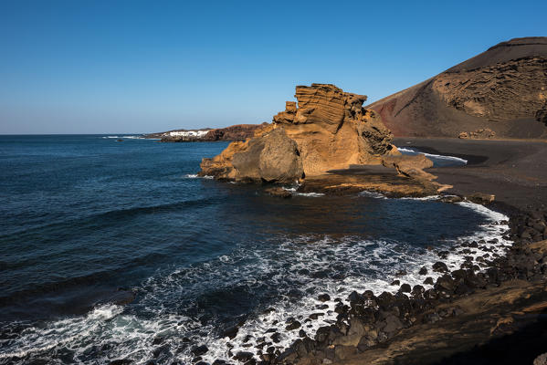 El Golfo, cliffs, Lanzarote, Canary island, Spain, Europe