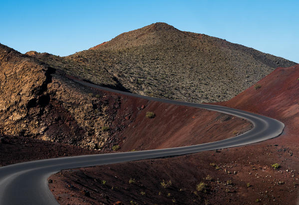 Timanfaya National Park, Lanzarote, Canary island, Spain, Europe