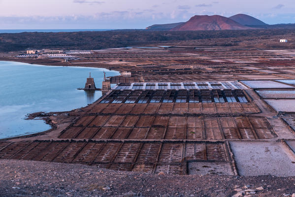 Salinas de Janubio, Yaiza, Lanzarote, Canary island, Spain, Europe