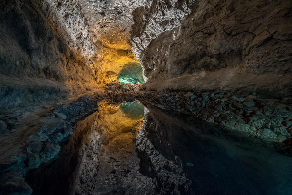La Cueva de los Verdes, Lanzarote, Canary island, Spain, Europe