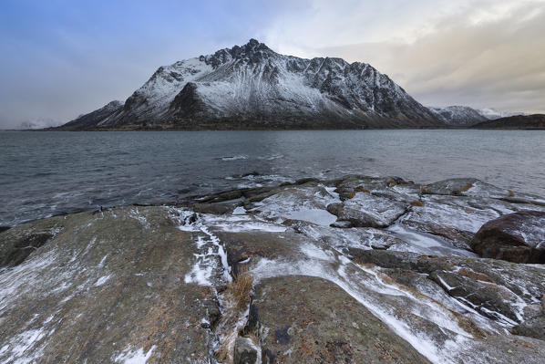 on the borders between Vagan and Vestvagoy, municipality of Vagan, Lofoten Island, Norway, Europe