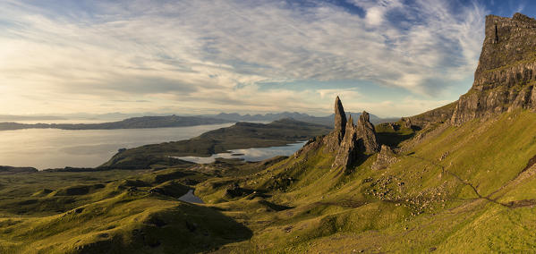 sunrise at Old Man of Storr, Isle of Skye, Inner hebrides, Scotland, Europe