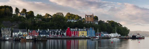 Tobermory harbour, Isle of Mull, Inner hebrides, Scotland, Europe
