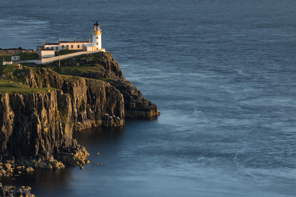 Neist Point Lighthouse, Isle of Skye, Inner hebrides, Scotland, Europe