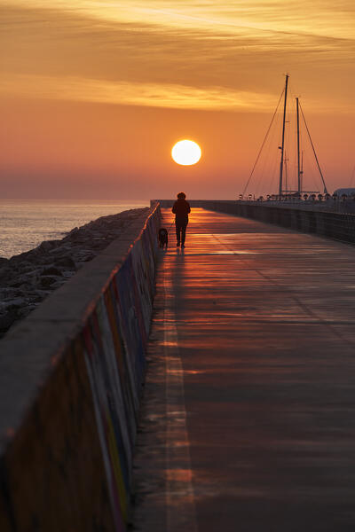 Fano sunrise, Pesaro Urbino, Le Marche, Italy                              
