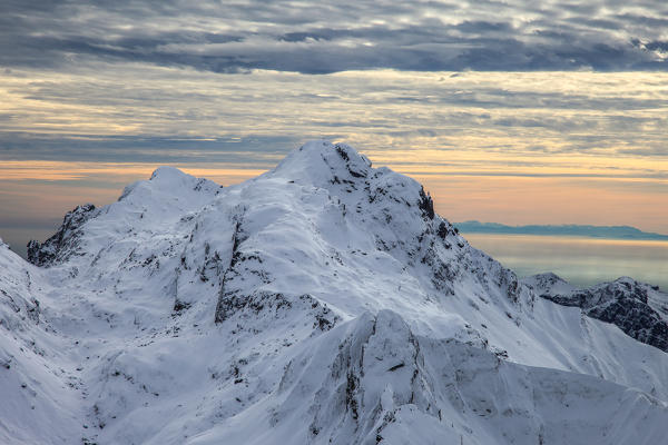 Gerola valley, Tre Signori peak, Orobie alps, Lombardy, Italy, europe