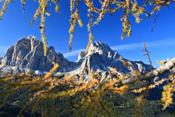 Dolomites, Veneto, Tofana di Rozes at Tofana di Mezzo, Italy