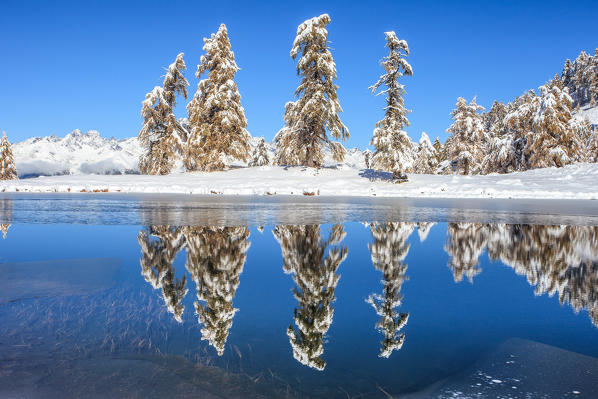 Zocche lake, Valtellina, Orobie alps, Lombardy, Italy