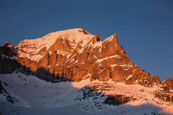 Cengalo peak, Porcellizzo valley, Masino valley, Lombardy, Italy