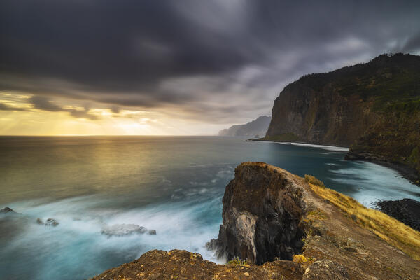 Sunrise at Miraodouro do Guindaste, Madeira, Portugal, Western Europe