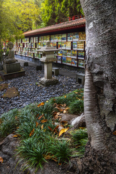 Monte Palace Tropical gardens of Madeira, Santa Maria Maior, Funchal, Madeira island, Portugal, Europe