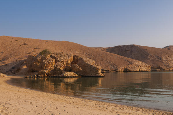 Coastline near Muscat, Oman.
