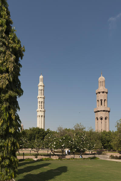Sultan Qaboos Grand Mosque in Muscat, Oman