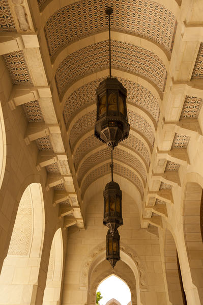 Sultan Qaboos Grand Mosque in Muscat, Oman