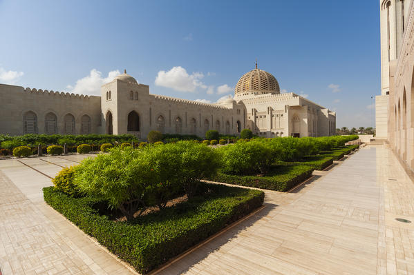 Sultan Qaboos Grand Mosque in Muscat, Oman