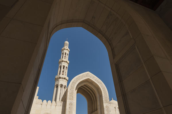 Sultan Qaboos Grand Mosque in Muscat, Oman