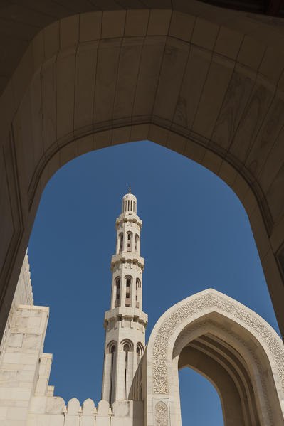 Sultan Qaboos Grand Mosque in Muscat, Oman