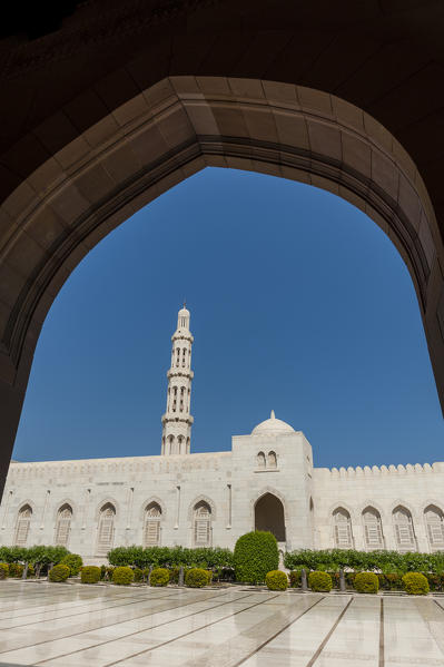 Sultan Qaboos Grand Mosque in Muscat, Oman