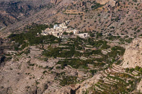 A' Sherageh village, Green mountains, Oman