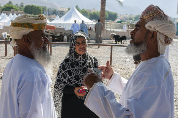 Nizwa cattle market, Oman.