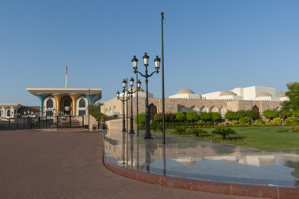 Sultan Qaboos Palace, Muscat, Oman.