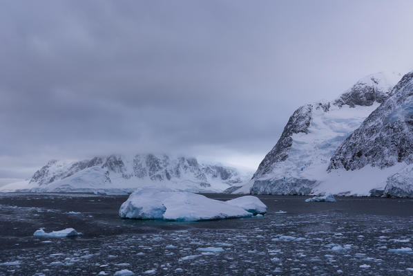 Icebergs, Lemaire channel, Antarctica.