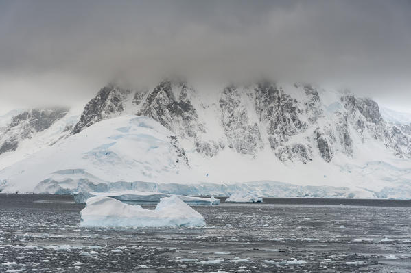 Icebergs, Lemaire channel, Antarctica.